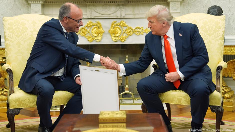 Fridrih Merc i Donald Tramp u Beloj kući,5.06.2025.