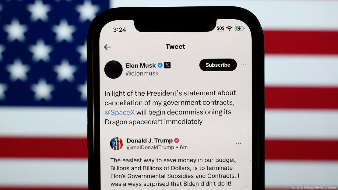 Posteos de Musk y Trump en X y en Truth Social. Posteos de Musk y Trump en X y en Truth Social.