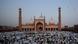 Muslims offer prayers at Jama Masjid on the occasion of Eid al-Adha, in the old quarters of Delhi, India Muslims offer prayers at Jama Masjid on the occasion of Eid al-Adha, in the old quarters of Delhi, India