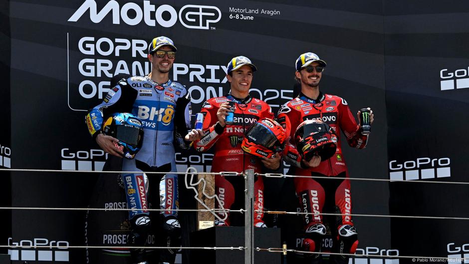 Marc Márquez gana el GP de Aragón de MotoGP – DW – 08/06/2025