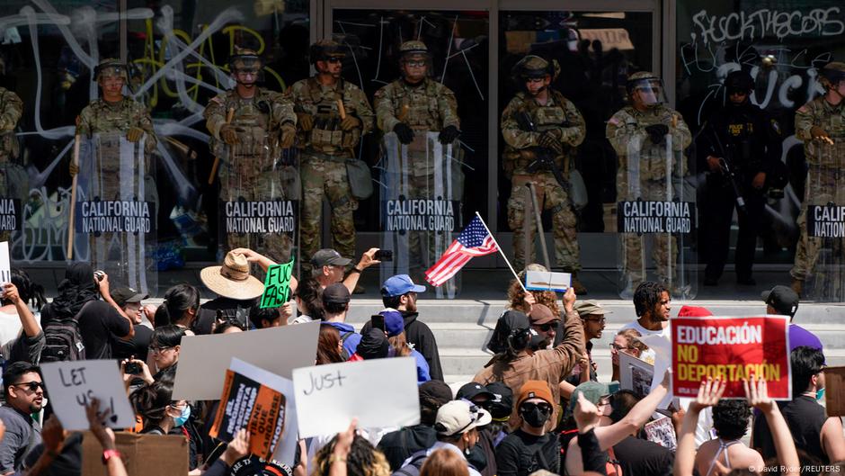 Trump envía 4.700 militares por protestas en Los Ángeles – DW – 10/06/2025