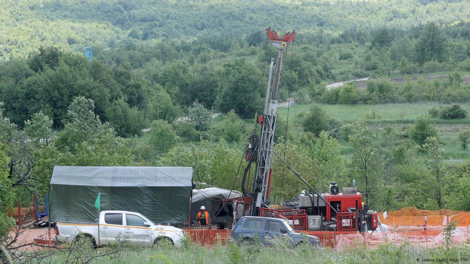 Oprema za geološka ispitivanja na lokaciji Malka Golaja