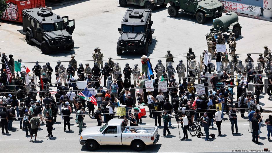 Demonstracije u Los Anđelesu proitiv migrantske politike vlade