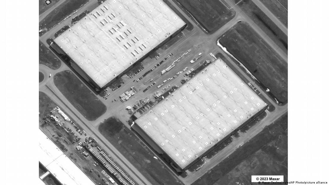 Russland Alabuga 2023 | satellite view of the drone fabric at Russia's Alabuga special economic zone Russland Alabuga 2023 | satellite view of the drone fabric at Russia's Alabuga special economic zone