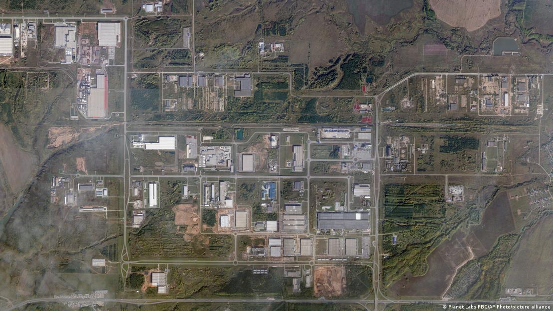 Satellite view of the Alabuga Special Economic Zone (SEZ) Satellite view of the Alabuga Special Economic Zone (SEZ)