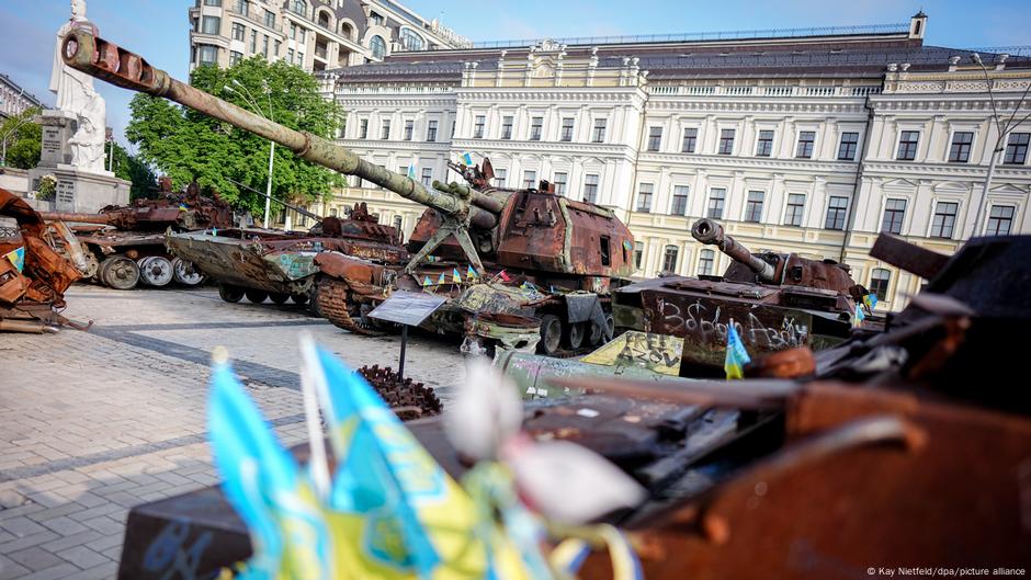 Grad u ratu: uništeni ruski tenkovi u ukrajinskoj prestonici