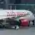 An Air India plane sits on the tarmac at London Heathrow