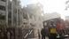 Ataque aéreo de Israel en Teherán: un edificio destruido. (13.06.2025).