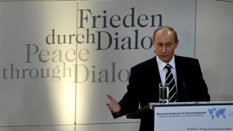 Putin 2007. na Minhenskoj konferenciji