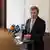 German Foreign Minister Johann Wadephul at a Cairo press conference