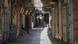 Las calles de Jerusalén, vacías debido al declarado estado de excepción por el Gobierno de Israel. (13.06.2025).