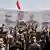 Seguidores de los hutíes en una protesta contra Estados Unidos e Israel.