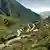 Imagen de archivo del valle entre Garikund y Kedarnath, en Uttarakhand.