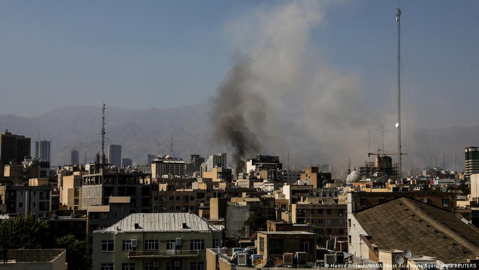 Israel strikes Iranian state TV in new attack on Tehran