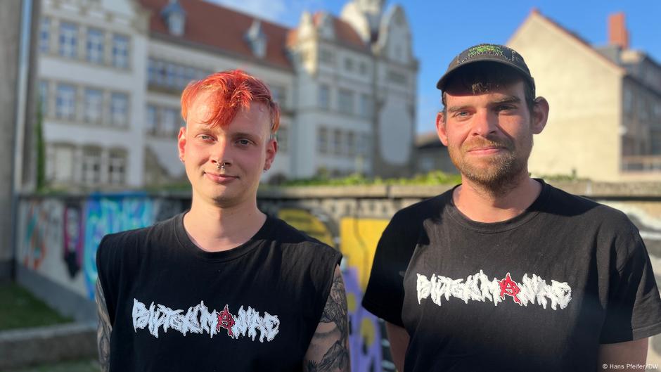 Paul Nolte (levo) i Tim iz Dessaua: „Pretili su nam nožem“