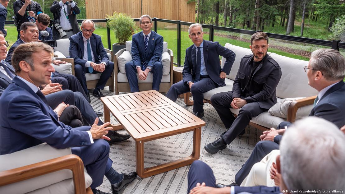 Kanada Kananaskis 2025 | G7-Gipfel | Arbeitssitzung mit der Ukraine