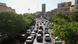 Congestionamento em rua no centro de Teerã