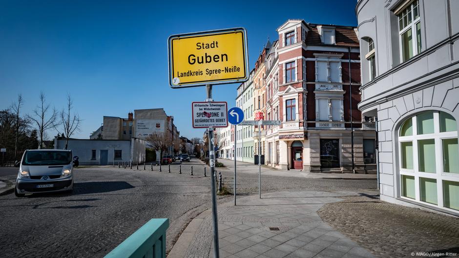 Guben na samoj granici sa Poljskom