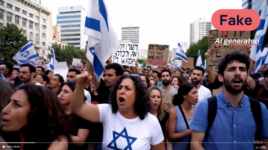 Fact check: Protests against the Israel-Iran conflict?