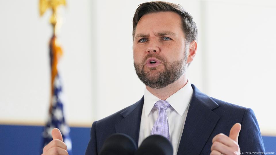 James David Vance, vicepresidente de Estados Unidos.