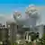Fumaça sobre Teerã após bombardeio de Israel