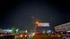 Luces sobre el cielo de Doha que podrían ser misiles de los misiles iraníes.
