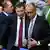 Lars Klingbeil (izqda.) y Friedrich Merz en el Bundestag.
