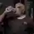 A man drinks water at Time Square in New York City on June 24, 2025