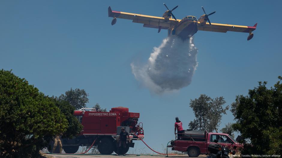 Incendio arrasa unas 4.000 hectáreas en isla griega de Quíos – DW – 26/06/2025
