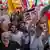Ciudadanos de Irán celebran "victoria" sobre Israel luego de los días de conflicto.