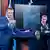 Pete Hegseth (izq), secretario de guerra estadounidense. (Imagen de archivo 26.06.2025)