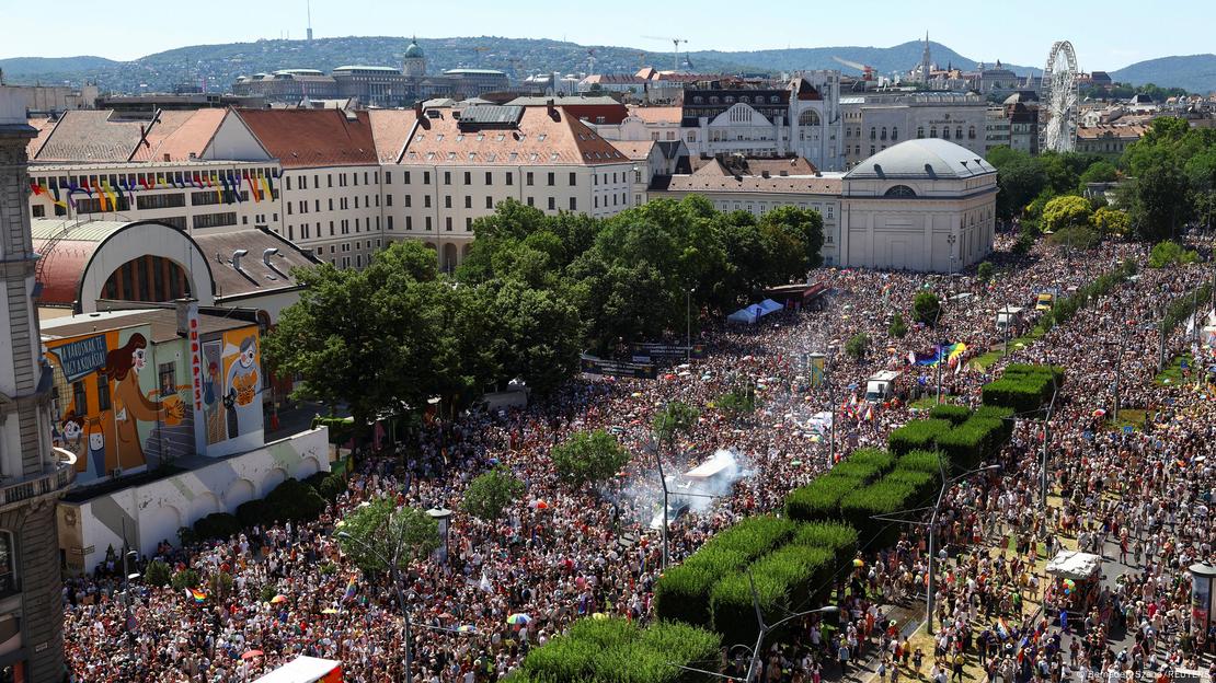 Ungarn Budapest 2025 | Budapest Pride March Ungarn Budapest 2025 | Budapest Pride March