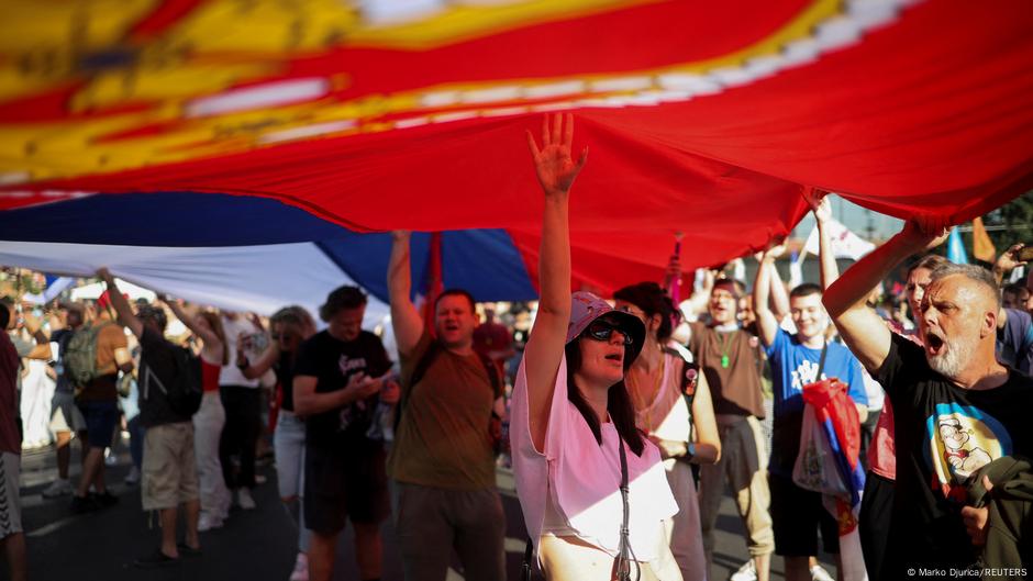 Protest u Beogradu 28. juna 2025.