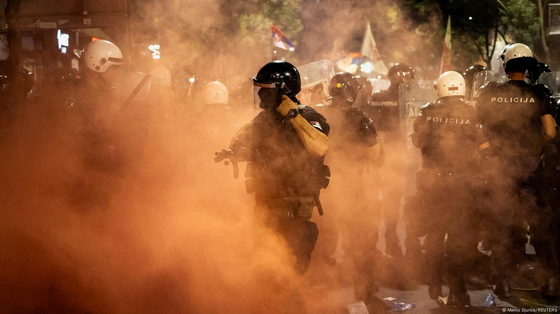 Serbien Belgrad 2025 | Polizeieinsatz bei Regierungsprotesten Serbien Belgrad 2025 | Polizeieinsatz bei Regierungsprotesten
