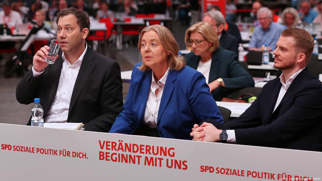 Gjermani, drejtuesit e SPD Klingbeil dhe Bas Gjermani, drejtuesit e SPD Klingbeil dhe Bas