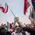 تہران میں ایرانی عسکری قیادت کے جنازے  