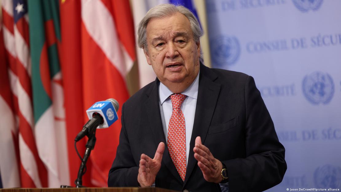 UN-Generalsekretär Antonio Guterres in New York (27. Juni)