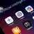 USA Reno 2024 | Logos verschiedener KI-Anwendungen auf dem Smartphone