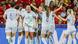 Norwegian players cheer after Ada Hegerbergs 1-1 draw during the Womens European Football Championship opening match between Norway and Switzerland at St Jacob Park Stadium in Basel. Norwegian players cheer after Ada Hegerbergs 1-1 draw during the Womens European Football Championship opening match between Norway and Switzerland at St Jacob Park Stadium in Basel.
