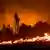 El incendio desatado en Turingia logró ser parcialmente controlado.