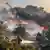 Incendios forestales en Creta.