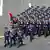 Белорусские солдаты на военном параде в Москве, 9 мая 2025 года