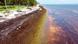Una playa en República Dominicana, en julio de 2025, cubierta por el alga sargassum.
Una playa en República Dominicana, en julio de 2025, cubierta por el alga sargassum.