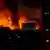 Ukraine Kyjiw 2025 | Feuer und Rauch nach russischem Drohnen- und Raketenbeschuss