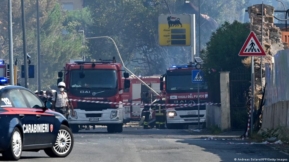 Explosión de gasolinera deja 30 heridos en Roma – DW – 04/07/2025
