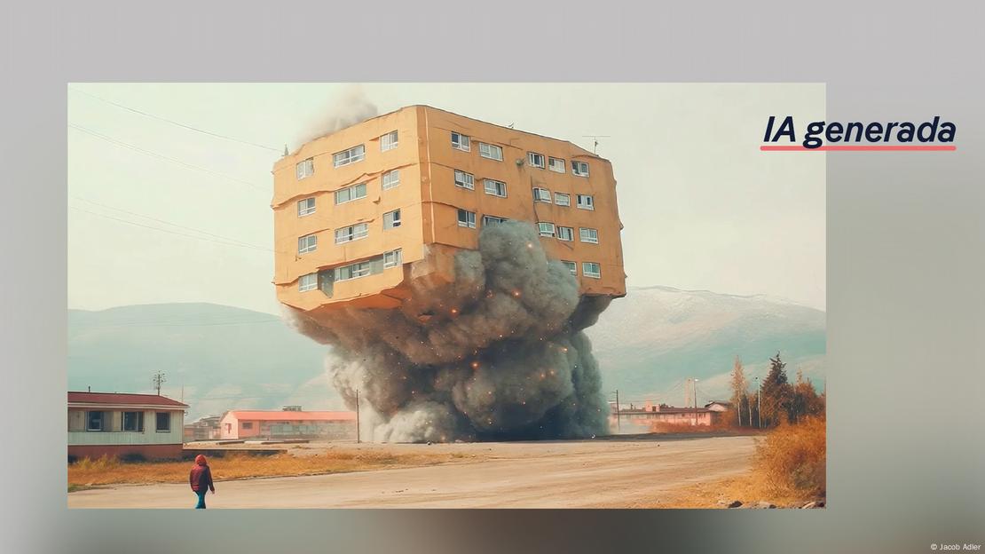 El edificio flotante que caminó sobre explosiones de humo ilustró las posibilidades ilimitadas del espacio visual que Jacob Adler exploró en su premiado cortometraje. El edificio flotante que caminó sobre explosiones de humo ilustró las posibilidades ilimitadas del espacio visual que Jacob Adler exploró en su premiado cortometraje.