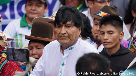 Gesucht mit Haftbefehl: Boliviens ehemaliger Präsident Evo Morales