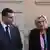 RN-Parteivorsitzender Jordan Bardella und die RN-Spitzenpolitikerin Marine Le Pen (30. April)