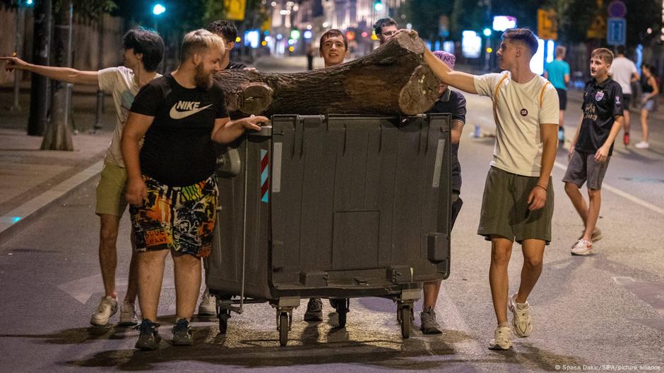 Barikada u Beogradu