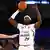 Montrezl Harrell of the 36ers prepares to pass the ball during the NBL Round 9 match between the Melbourne United and the Adelaide 36ers at John Cain Arena in Melbourne